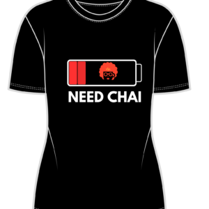 red and white illustrative typography t shirt (1)